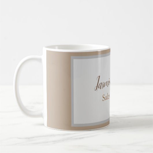 Mug Minimaliste moderne professionnel (Gauche)