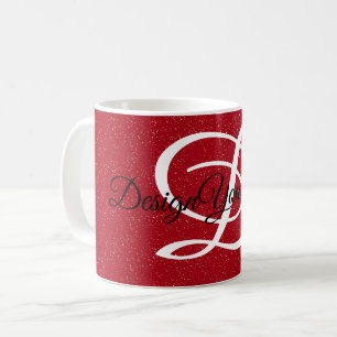 Mug minimaliste rouge élégant bestfriendly