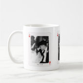 Mug Minimalistic Ace of Hearts Couple 3-Photos Custom (Gauche)