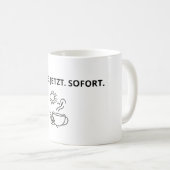 Mug Minimalistische Kaffee-Tasse (Devant droit)