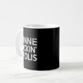 Mug Minnealis Minnesota Funny Rude Retro Gag Gift  (Devant gauche)