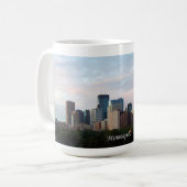 MUG : Minneapolis, Minnesota Skyline - PLEIN WRAP_ (Devant gauche)