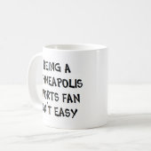 Mug minneapolis sports fan, being (Devant gauche)