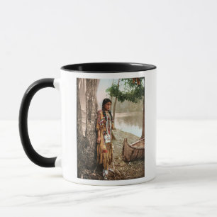Mug Minnehaha 1897 Vintage Amérindien Hiawatha