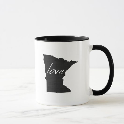 Mug Minnesota en forme de tableau noir Minnesotan Amou (Droite)