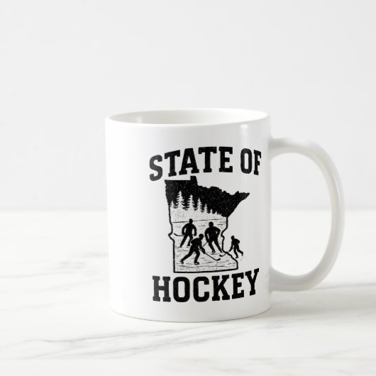 Mug Minnesota - État du hockey (Droite)
