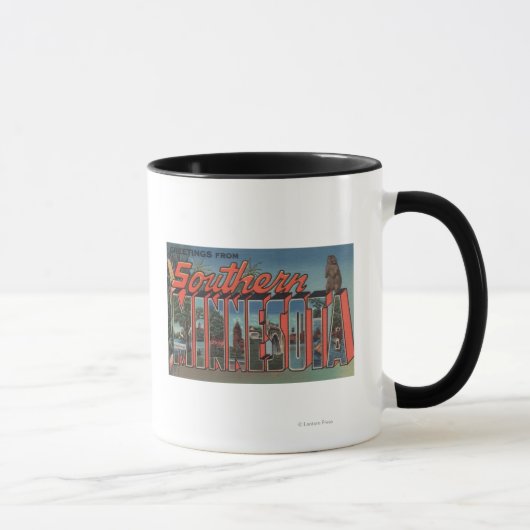 Mug Minnesota (Sud) - Scènes de grandes lettres (Droite)
