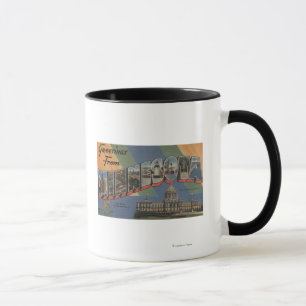 Mug MinnesotaScènes de grandes lettresMinnesota
