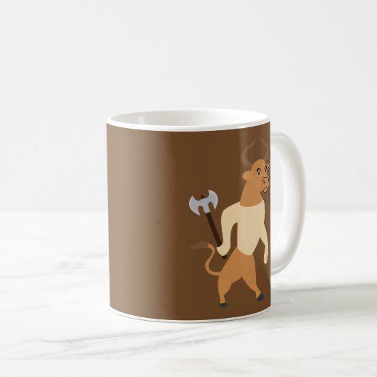 Mug Minotaure (Devant droit)