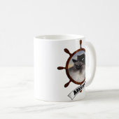 Mug Minou persan de pirate (Devant droit)