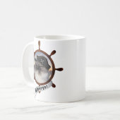 Mug Minou persan de pirate (Devant gauche)