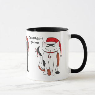 Mug Minous de Père Noël de Noël de vacances