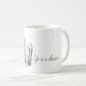 Mug Mint Aqua Crystals Dream (Devant droit)