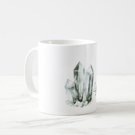 Mug Mint Aqua Crystals Dream (Devant gauche)