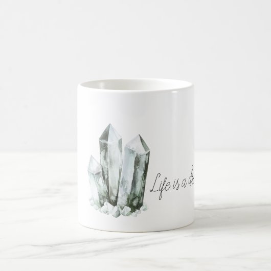 Mug Mint Aqua Crystals Dream (Centre)