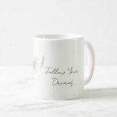 Mug Mint Butterfly Follow Dreams (Devant droit)