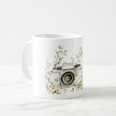 Mug Mint Cream Butterflies Dreams Camera (Devant gauche)