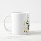 Mug Mint Cream Butterflies Dreams Camera (Gauche)