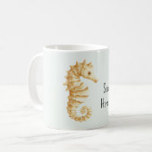 Mug Mint Cream Sea Horse (Devant gauche)