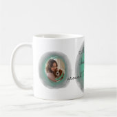 Mug Mint Green Cavalier King Custom Photo (Gauche)