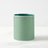 Mug Mint vert solide texturé (Centre)