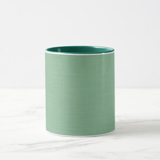 Mug Mint vert solide texturé (Centre)