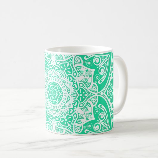 Mug Minty Mandala (Devant droit)