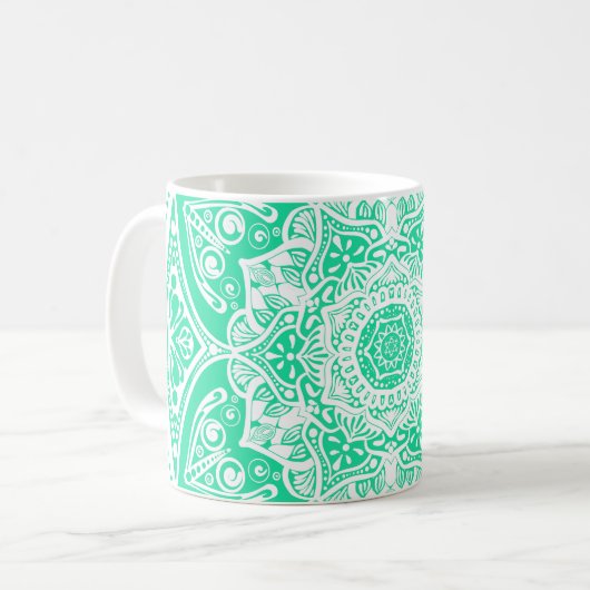 Mug Minty Mandala (Devant gauche)