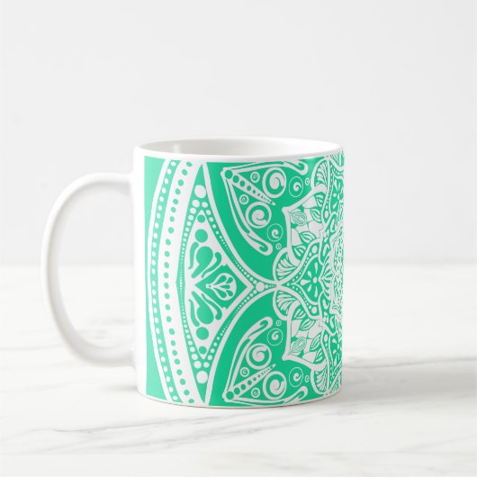 Mug Minty Mandala (Gauche)