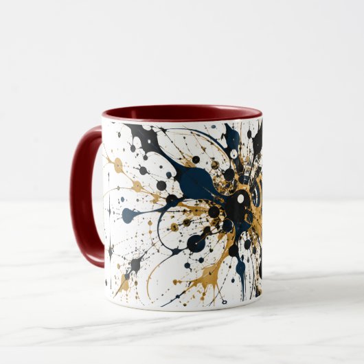 Mug Minuit Doré (Devant gauche)