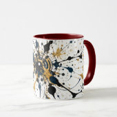 Mug Minuit Doré (Devant droit)