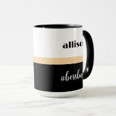 Mug Minuscule Boss Boss Personnalisé (Devant droit)