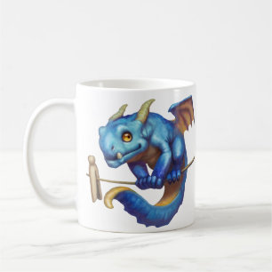 Mug Minuscule Dragon Bleu