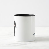 Mug Minuscule Ninja en colère (Centre)