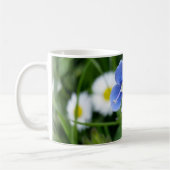 Mug minuscules fleurs bleues (Gauche)