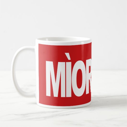 Mug Mìorbhail (Marvel in Scottish Gaelic) (Gauche)
