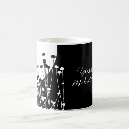 Mug Miracle de rétablissement, Noir et Blanc (Centre)