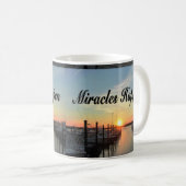 MUG MIRACLES ARRIVE SUNSET PHOTO DESIGN (Devant droit)