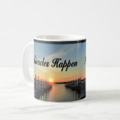 MUG MIRACLES ARRIVE SUNSET PHOTO DESIGN (Devant gauche)