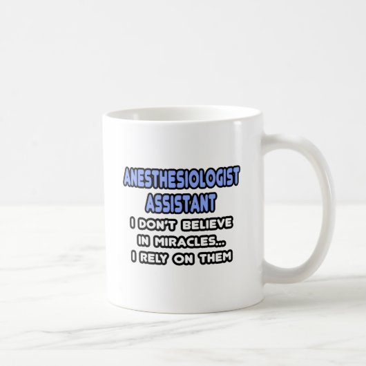 Mug Miracles et assistants anesthésiologistes (Droite)
