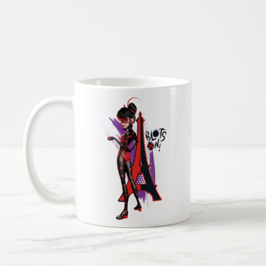 Mug Miraculeux Shadybug Re-verse Blots On! (Gauche)