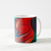 Mug Mirages désertiques ondulés (Devant droit)