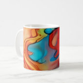 Mug Mirages désertiques ondulés (Devant gauche)