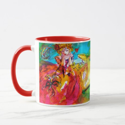 Mug MIRANDOLINA, Masque de Carnaval vénitien (Gauche)