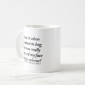 Mug Miroir Attrayant Drôle (Devant gauche)