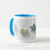 Mug Miroiter des flocons de neige Drinkware (Devant gauche)