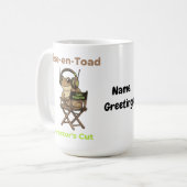 Mug Mise-en-Toad Director’s Cut Cinéma Pun Toad Art (Devant gauche)