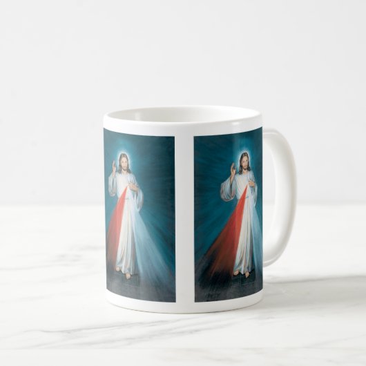 Mug miséricorde divine (Devant droit)