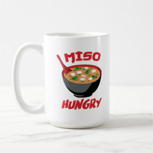 Mug Miso Hungry Funny Food Kawaii