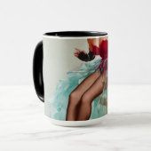 Mug Miss Sylvania Pin-Up Girl (Devant gauche)